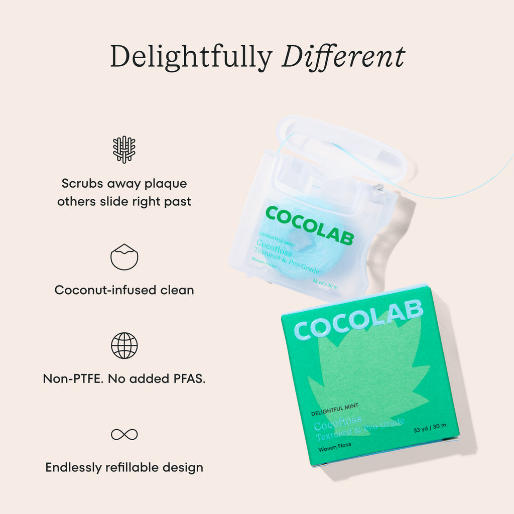 Cocofloss 4-Spool Dental Floss Set – COCOLAB
