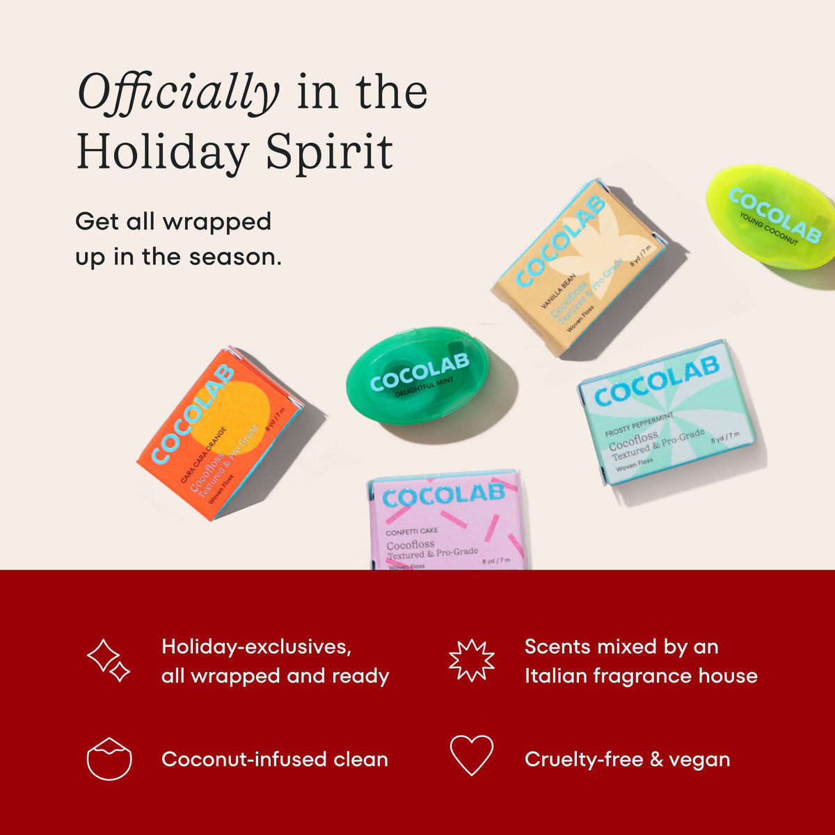 Tiny Tidings Mini Floss Set