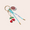 Cherry Bloom Bag Charm