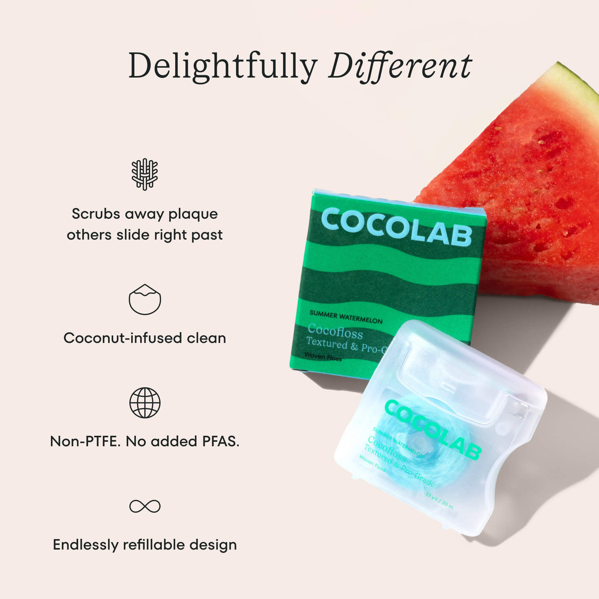 Summer Watermelon Dental Floss