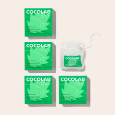 Delightful Mint Cocofloss Thin - 4 Pack