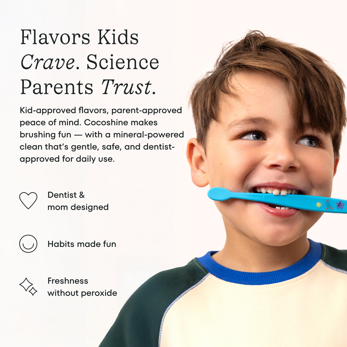 Cocoshine Toothpaste - Kids-Favorite Flavors