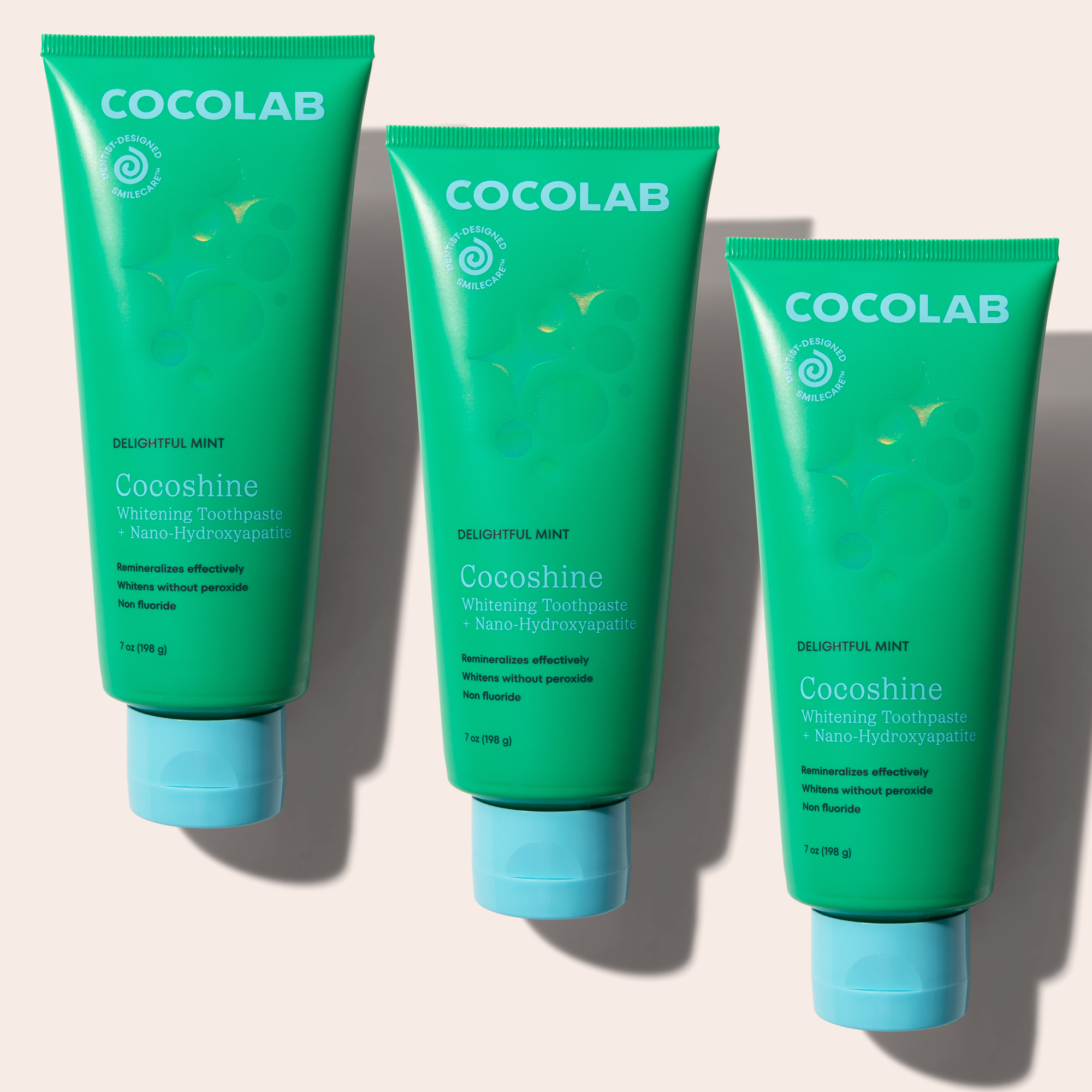 Cocoshine Whitening Jumbo Toothpaste Trio