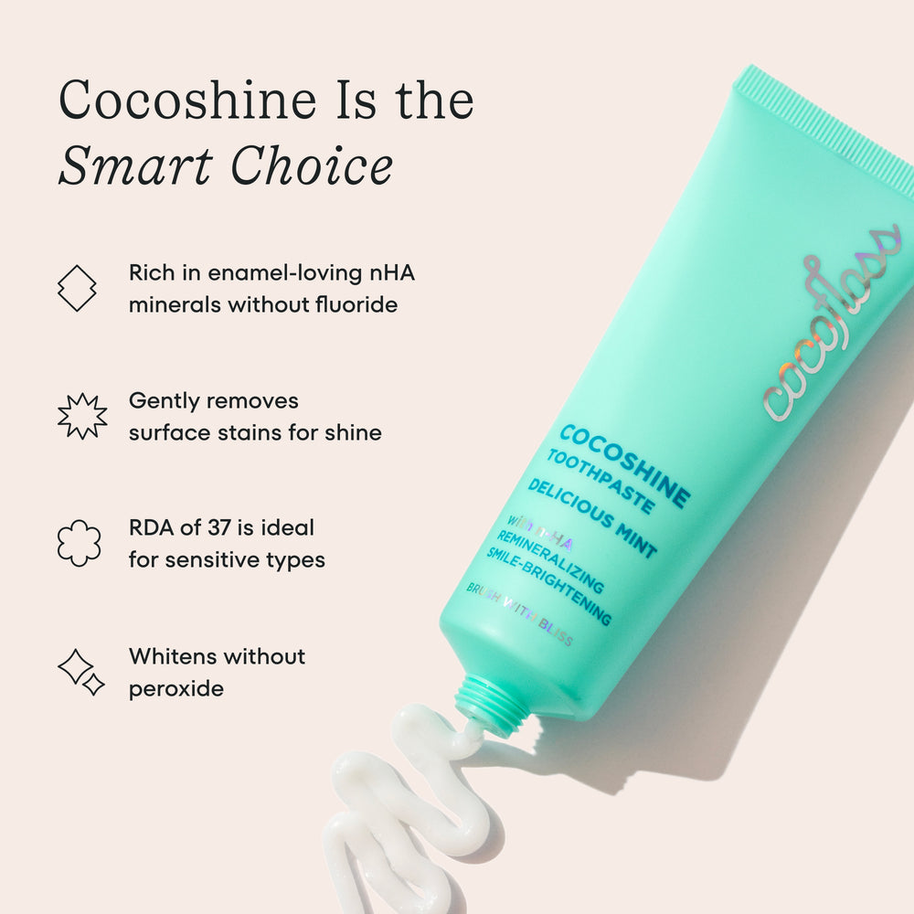 Cocoshine Whitening Toothpaste – COCOLAB