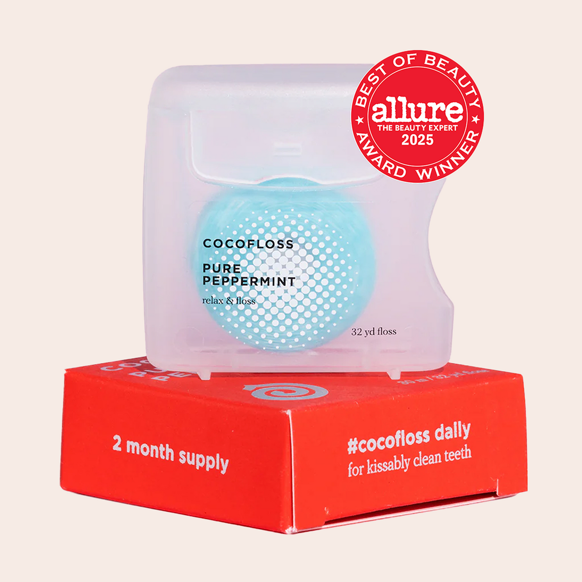 (Frosty) Pure Peppermint Dental Floss
