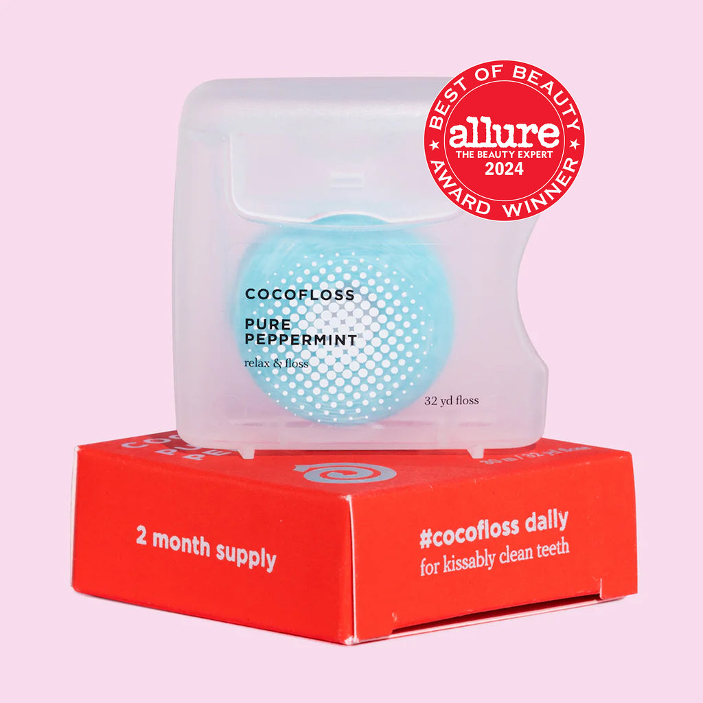 Pure Peppermint Dental Floss – COCOLAB