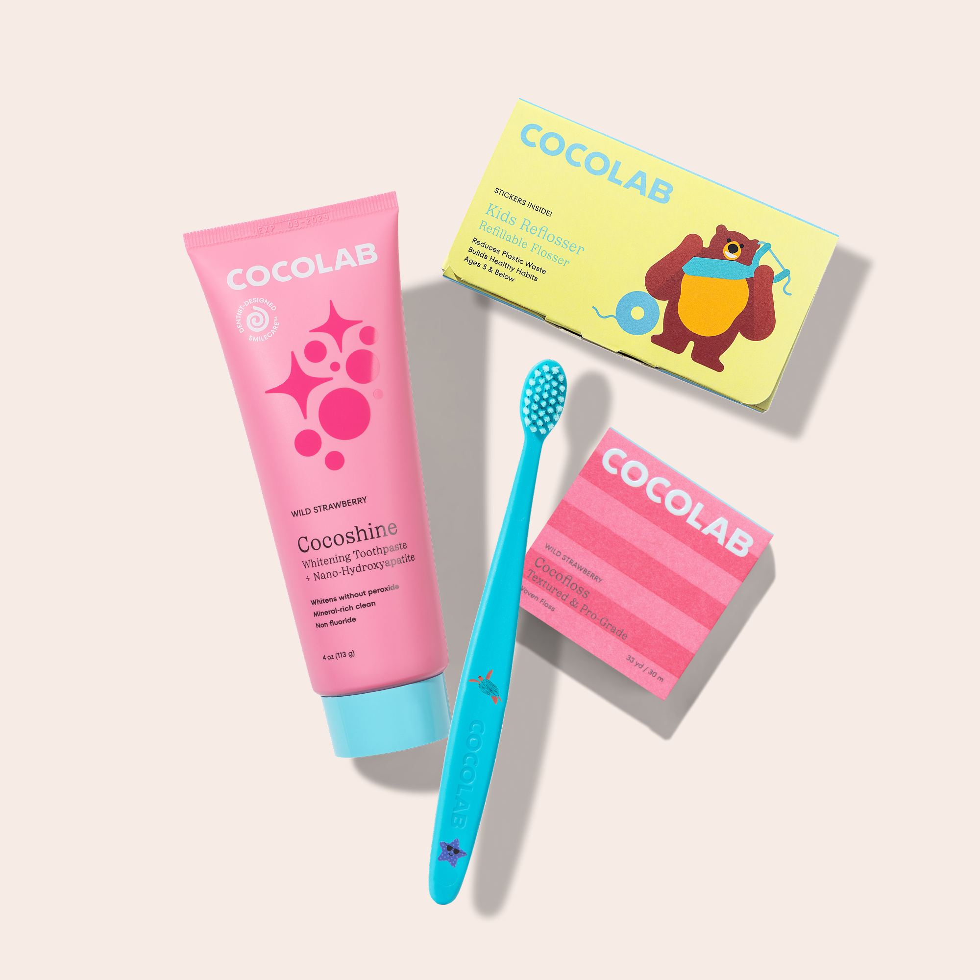 Happy Kids Teeth Routine - Big Blue