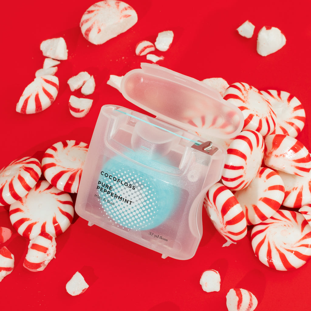 Pure Peppermint Dental Floss – COCOLAB